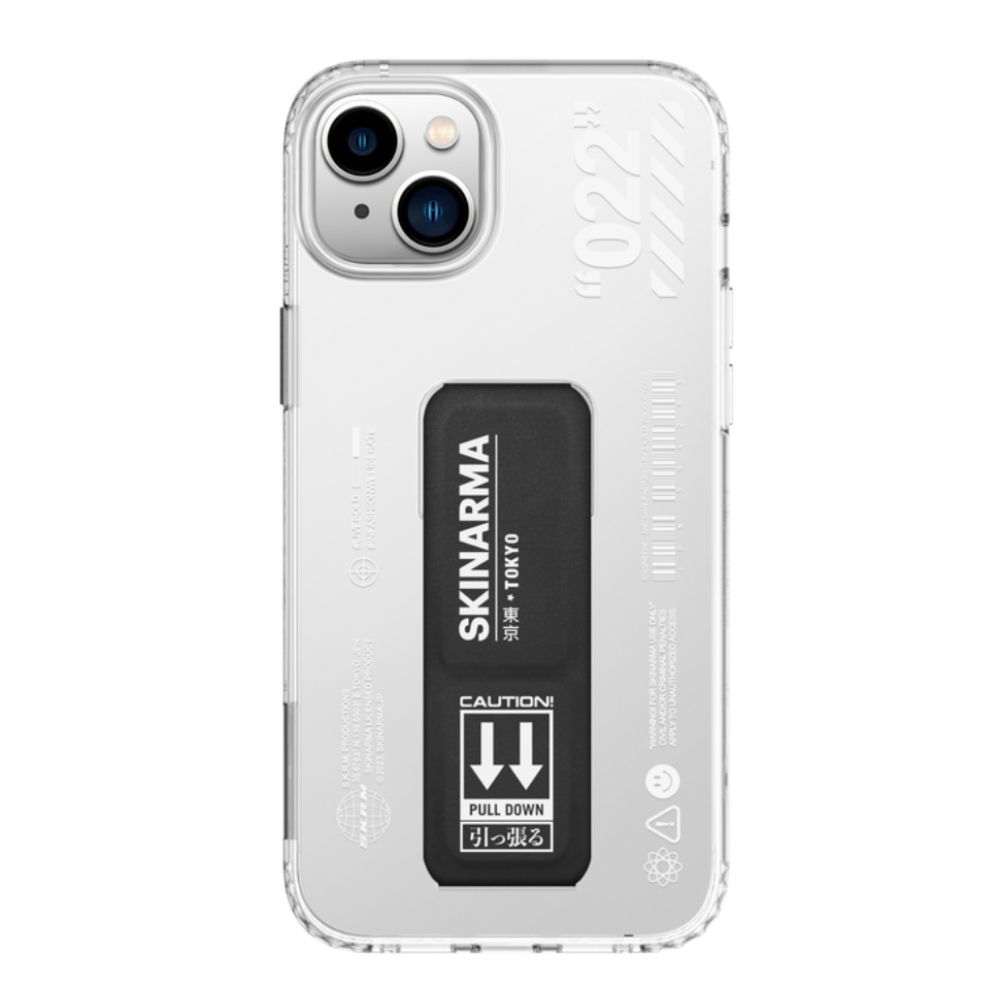 

Skinarama taihi sora case and grip stand for iphone 14 plus - back