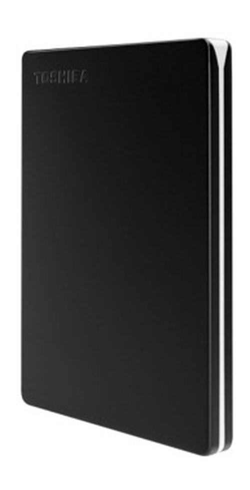 Buy Toshiba canvio slim 3 1tb hard drive (hdtd310es3da) - black in Saudi Arabia