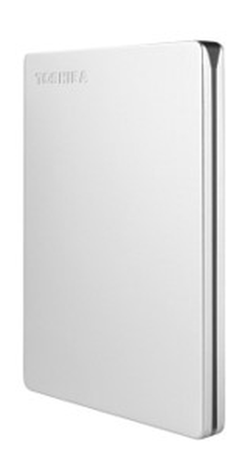 Buy Toshiba canvio slim 3 1tb hard drive (hdtd310ek3da) - silver in Saudi Arabia