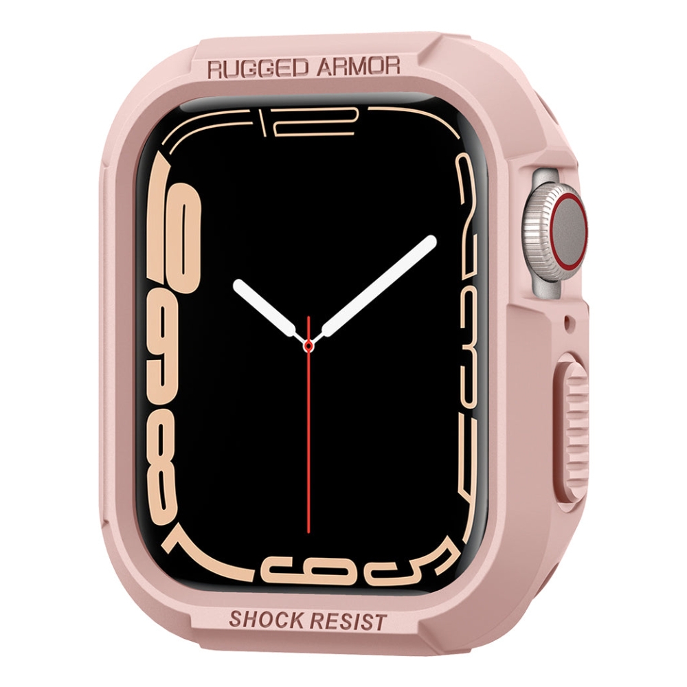 

Spigen 44mm rugged case for apple watch 6 / se / 5 / 4 - rose gold