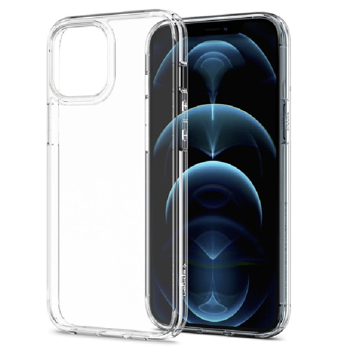 Buy Spigen crystal hybrid iphone 13 mini case - crystal clear in Saudi Arabia
