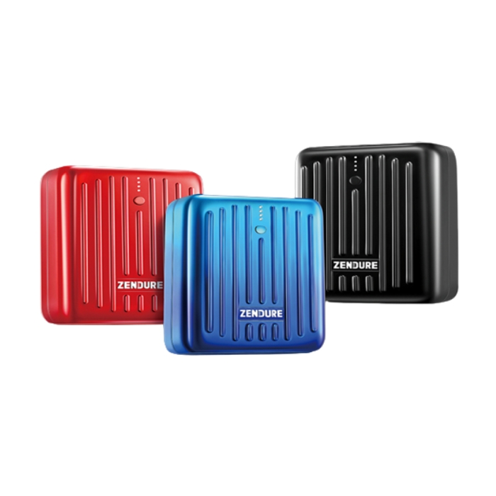 

Zendure bundle supermin power bank 10,000 mah - black / blue / red