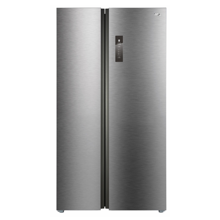Buy Tcl 17. 2 cft side by side refrigerator - trf-520wexpu in Saudi Arabia