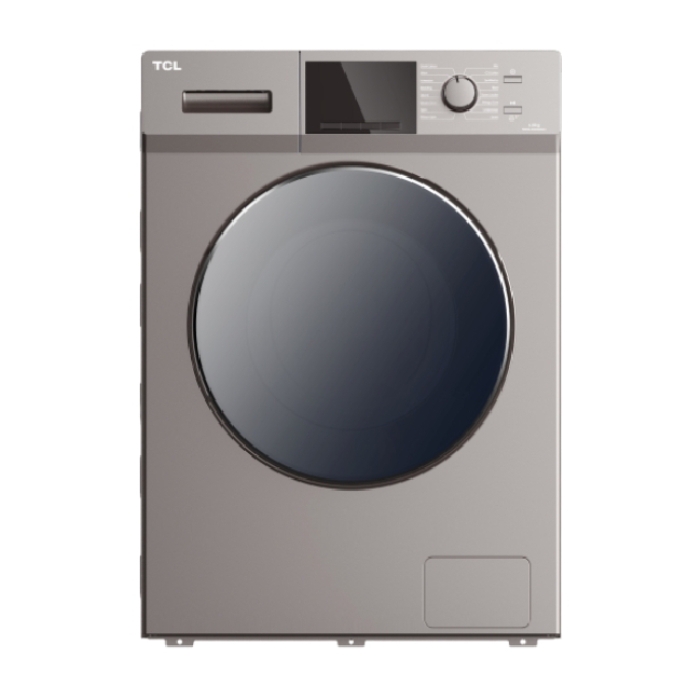 

Tcl 8kg front load washing machine (twf80-m14303da03-05) - silver