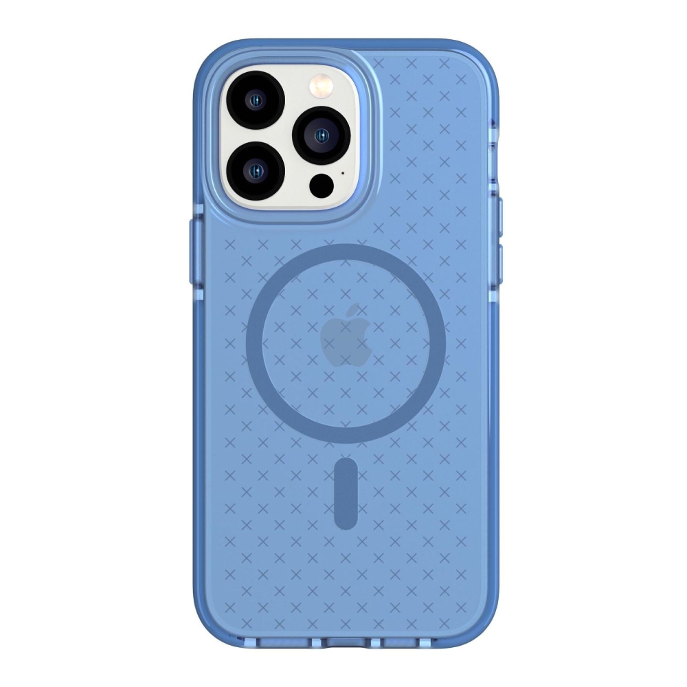 Tech21 evocheck case for iphone 14 pro max - blue