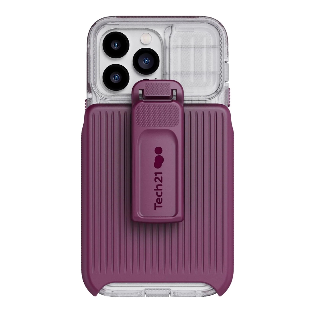 

Tech21 evomax case w/magsafe for iphone 14 pro max - purple