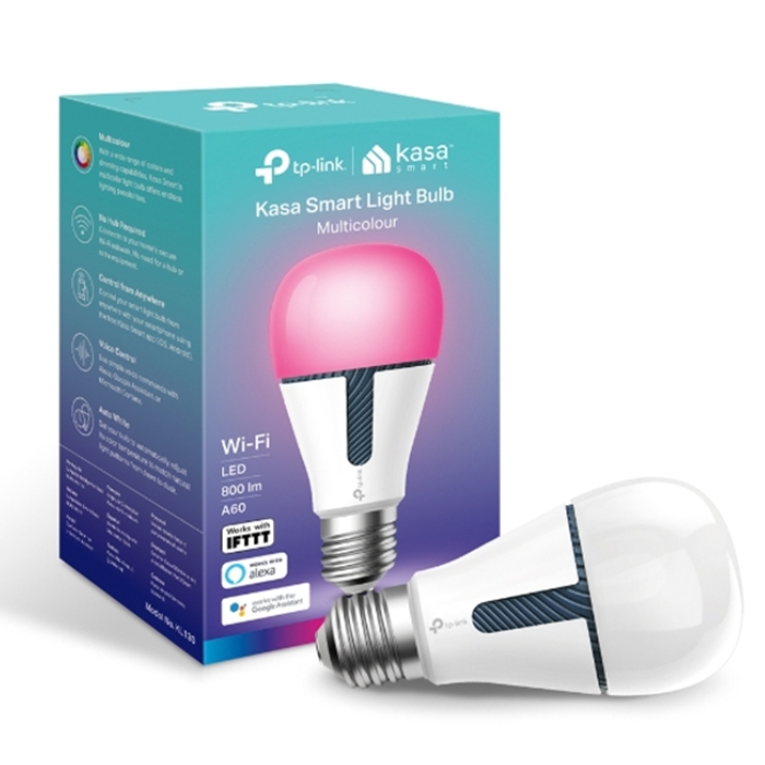 

Tp-link kasa smart 800 lumens light bulb – multicolor