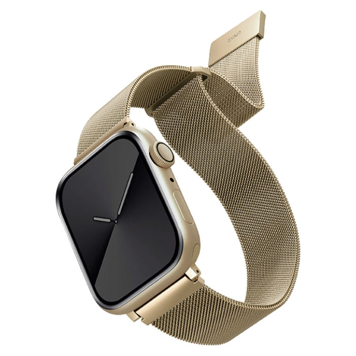 

Uniq dante milanese steel strap for apple watch 38 / 40 / 41mm - gold