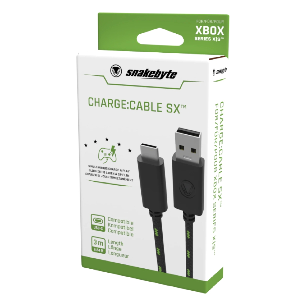 Buy Snakebyte usb-c charge cable sx for xbox series x|s - 3m in Saudi Arabia