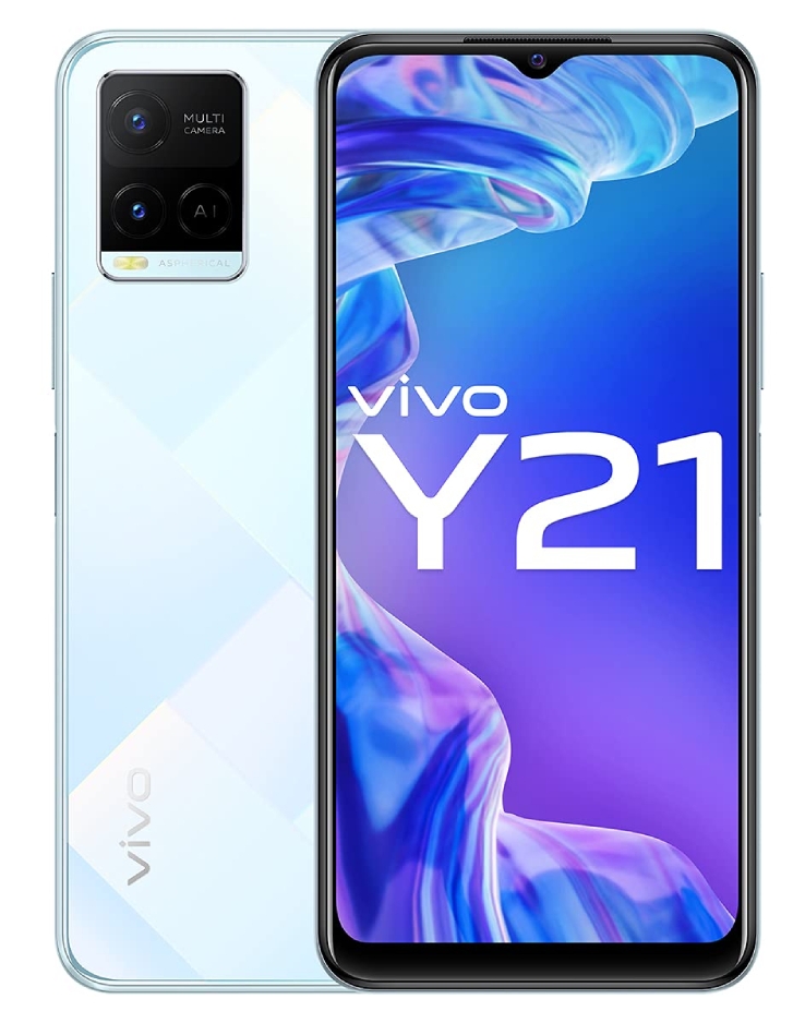Buy Vivo y21 64gb phone - diamond glow in Kuwait