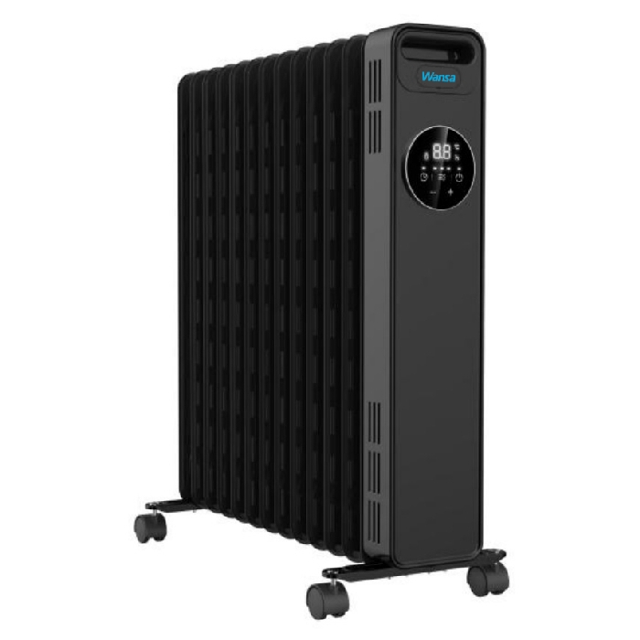 

Wansa 11 fin oil heater, 2300w, ny2311-20mr-w - black