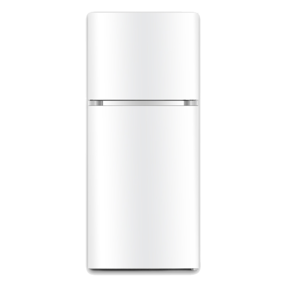 

Wansa 14. 5cft top mount refrigerator - mrf-435w