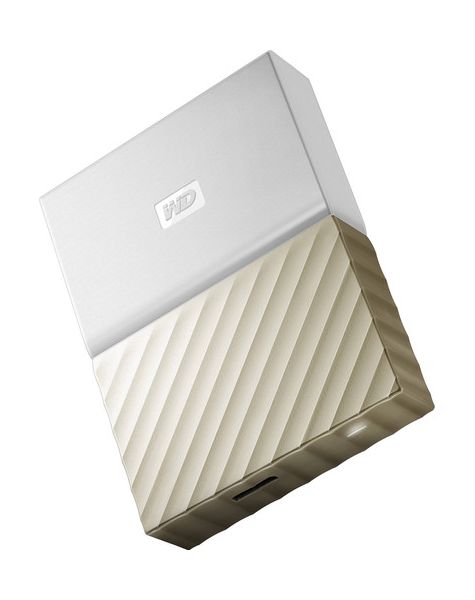 Western digital my passport ultra 2tb portable hdd (wdbfkt0020bgd) - gold