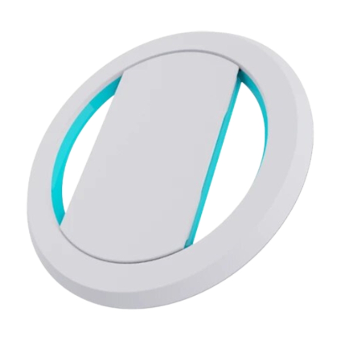 

Ohsnap phone grip - white / cyan