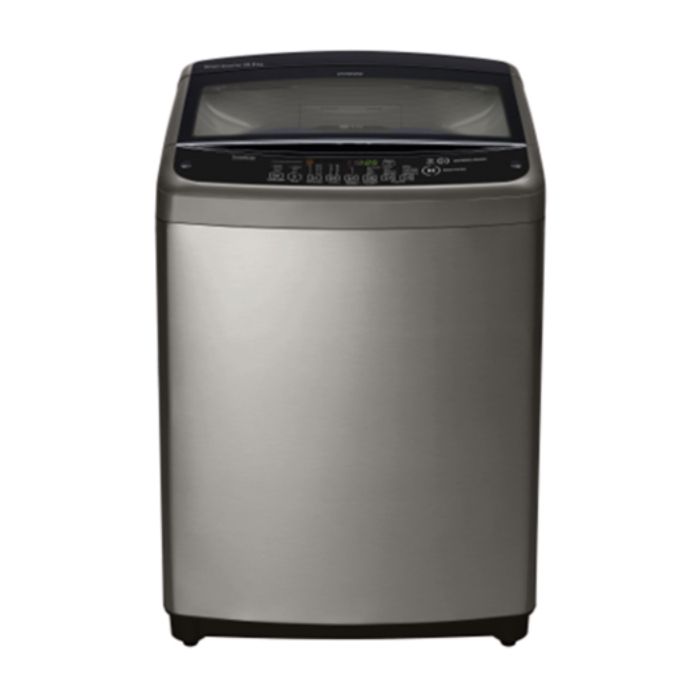 

Lg 16 kg top load washer - silver (wts16hhmk)