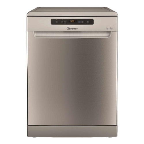 

Indesit 14 place settings 8 program freestanding dishwasher (dfo 3c23 x uk) - inox