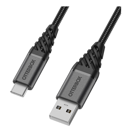 

Otterbox premium usb-a to usb-c cable 1-meter (78-52664) - black