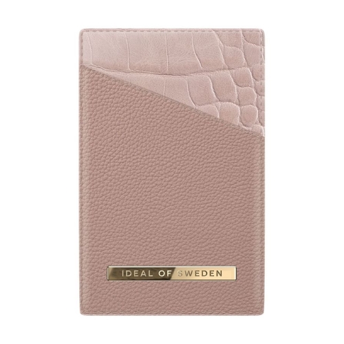 

Ideal of sweden magnetic card holder - rose smoke croco