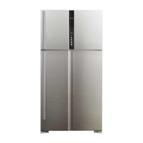 

Hitachi 24. 8 cft. Top mount refrigerator (r-v905ps1kv bsl) - silver