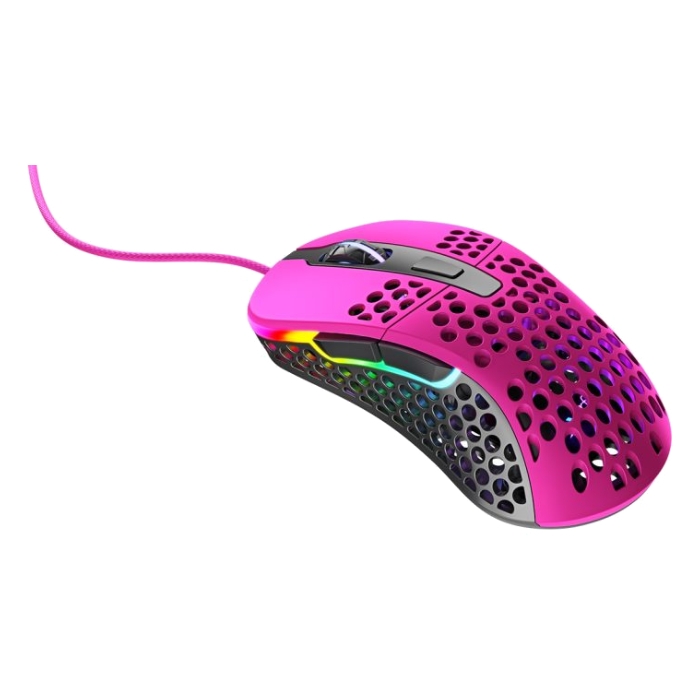 

Xtrfy m4 rgb wired mouse - pink