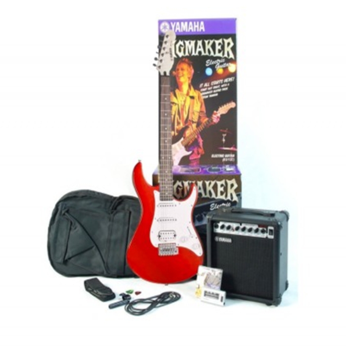

Yamaha eg112gpii gigmaker electric guitar package - metallic red