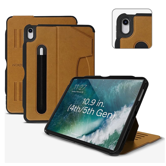 

Zugu ipad air 10. 9-inch alpha case - brown