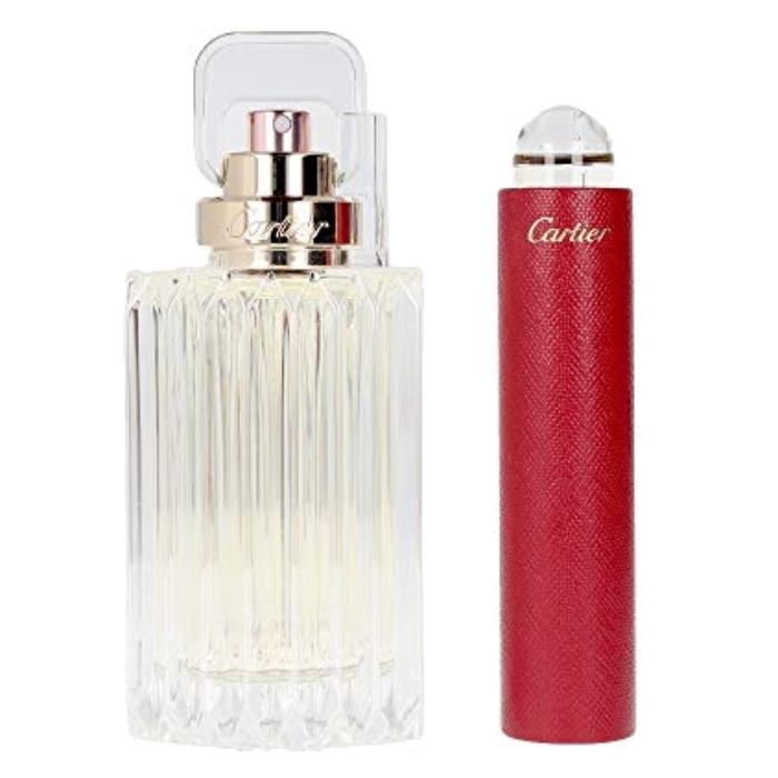 Cartier carat for women eau de parfum 100ml + 15ml set price in Kuwait