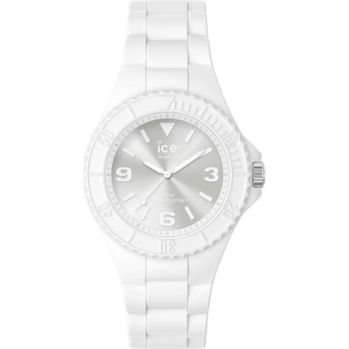 Ice watch women s watch quartz analogue white silicone