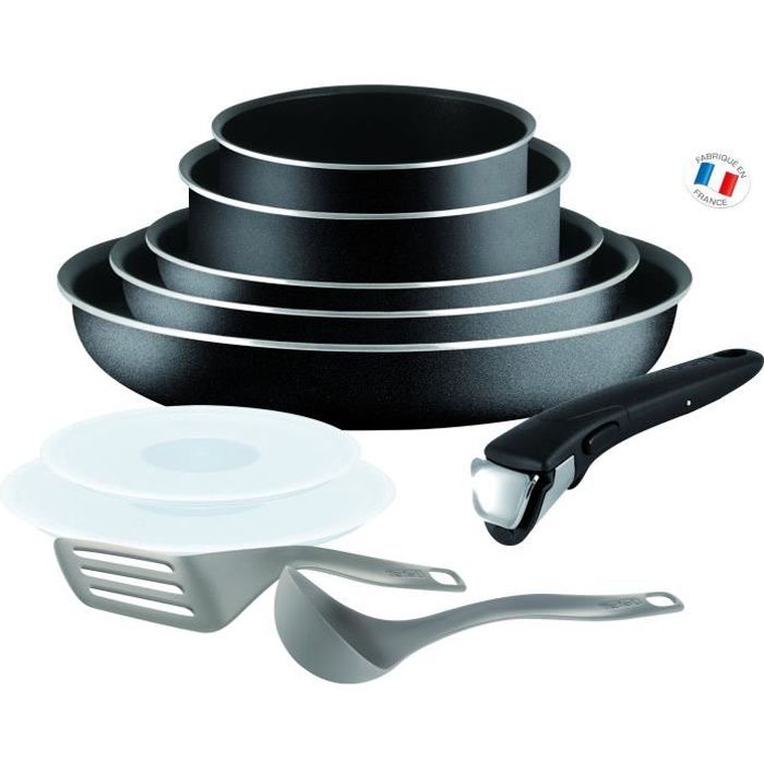 Tefal ingenio essential cookware set 10 pieces l2009802 16/18/20/22/26 price in Kuwait XCite