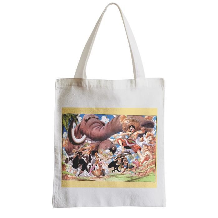 Large shopping bag beach student one piece elephant luffy manga price in Kuwait XCite Kuwait
