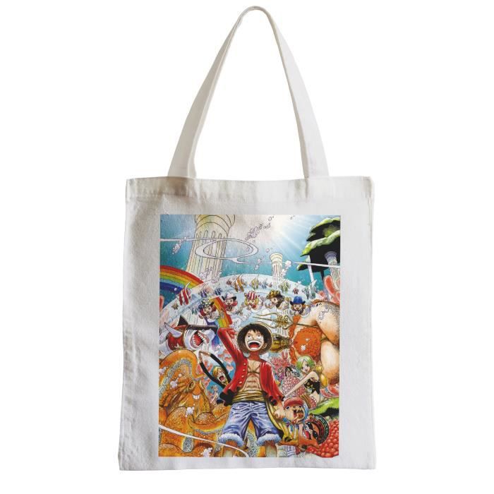 Large shopping bag beach student one piece luffy nami zoro dragon manga price in Kuwait XCite