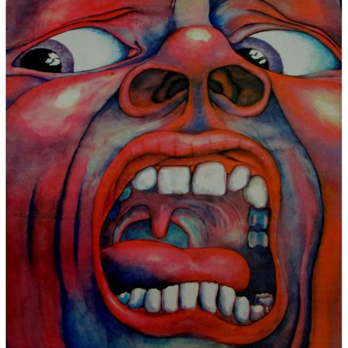 Poster poster king crimson album cover rock 70's experimentale 42cm x