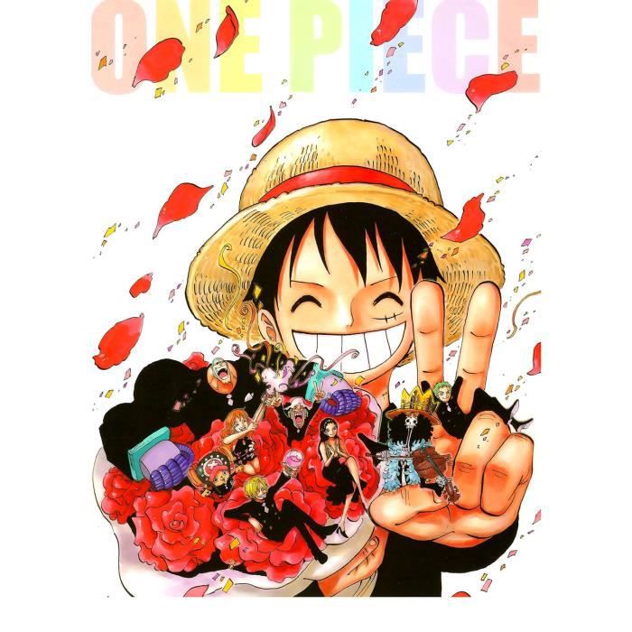 Poster luffy straw hat romantic manga one piece(30x42cmb) price in