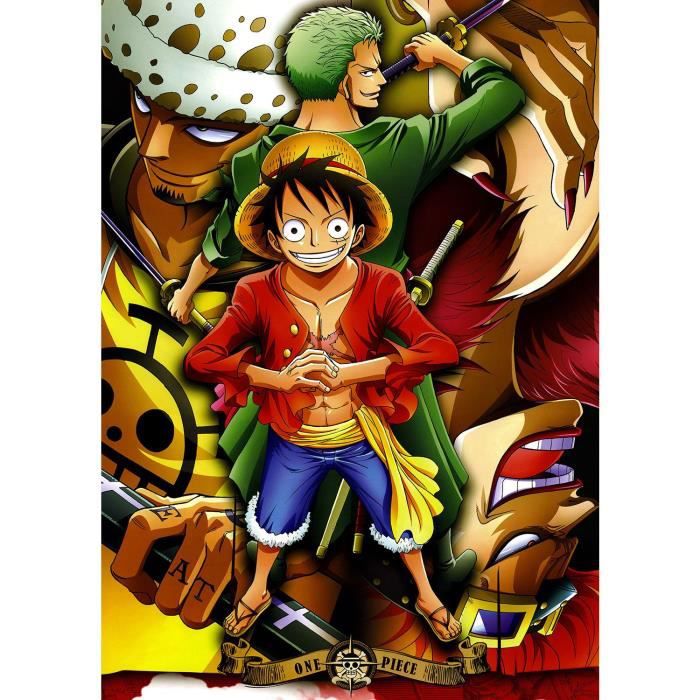 Poster poster one piece luffy tragalga zoro pirates manga(61x86cmb) price in Kuwait XCite