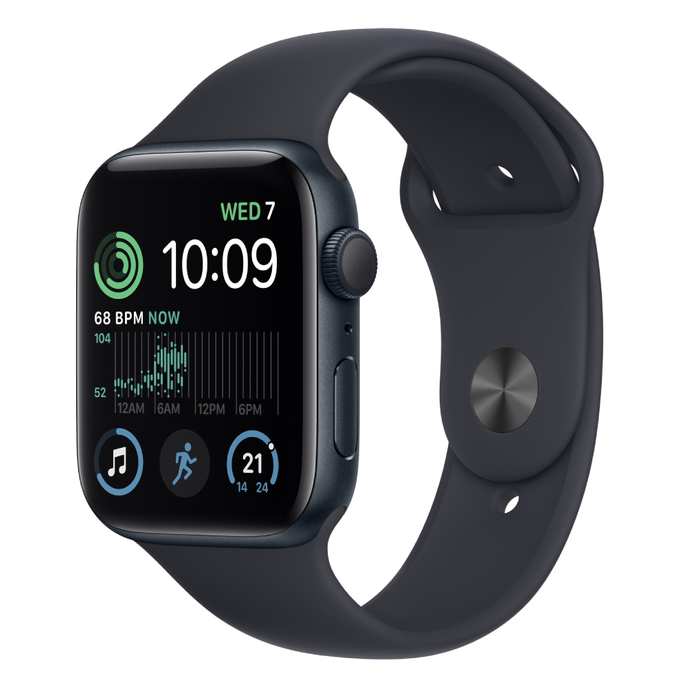 Apple watch se gps 40mm midnight aluminium case with midnight sport