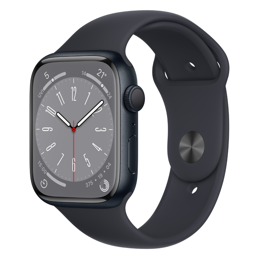 Apple watch series 8 gps 41mm midnight aluminium case with midnight