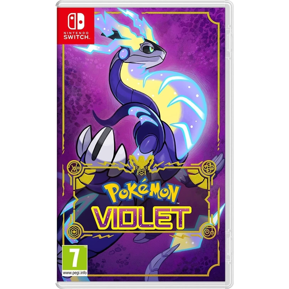 Pokémon violet nintendo switch game, nintendo switch (oled model
