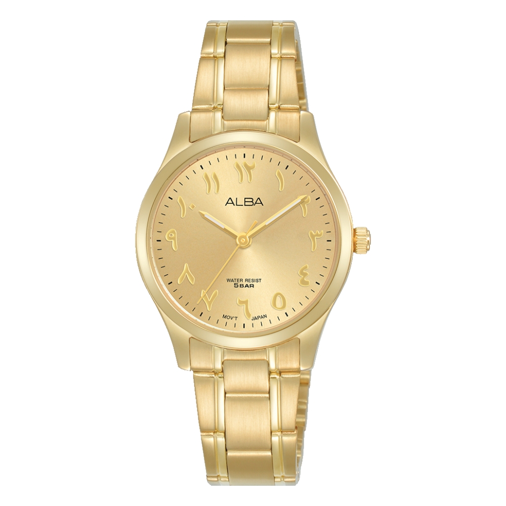 Alba 28mm ladies analog watch arx068x1 price in Kuwait XCite