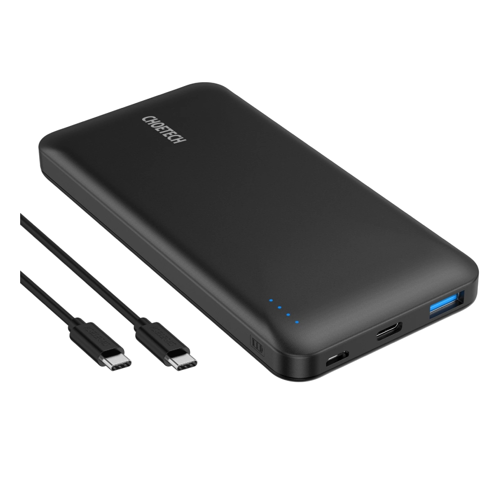 Choetech 10000mah pd 18w dual usb power bank black price in Saudi Arabia XCite Saudi Arabia