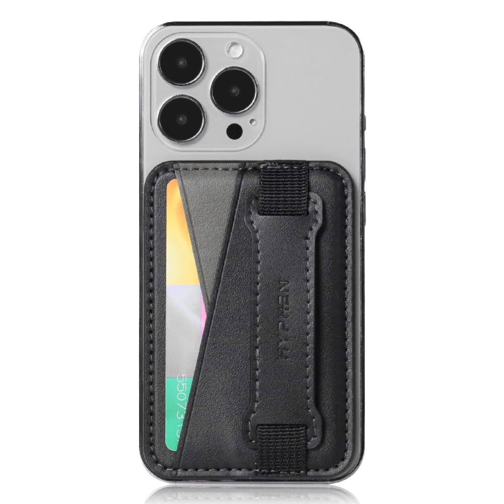 Hyphen magsafe wallet dual pocket with grip black price in Kuwait