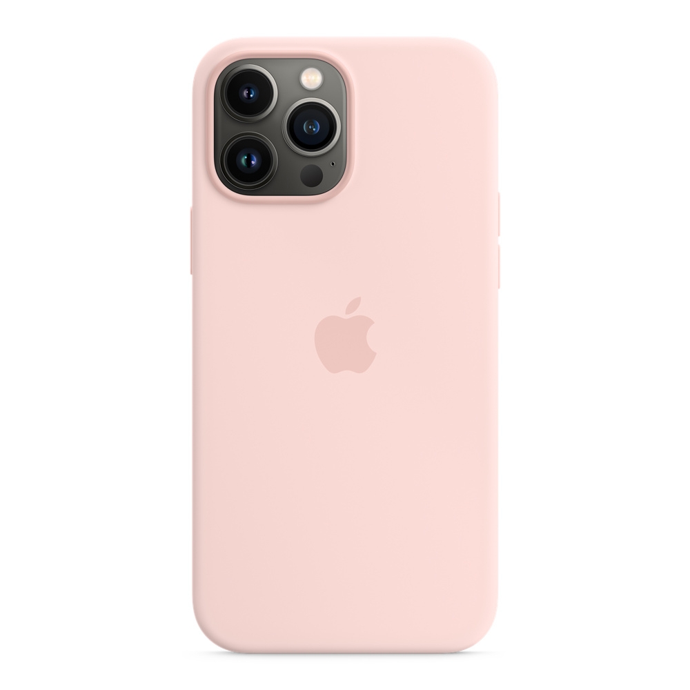 Apple Silicone Case With MagSafe (For iPhone 13 Pro) Chalk Pink price
