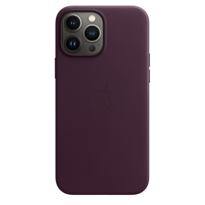 iPhone 13 Pro Max Leather Case with MagSafe Dark Cherry price in Saudi