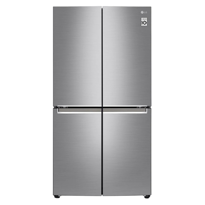 Lg 26. 7 cft. Four door refrigerator silver (lm334bbsln) price in