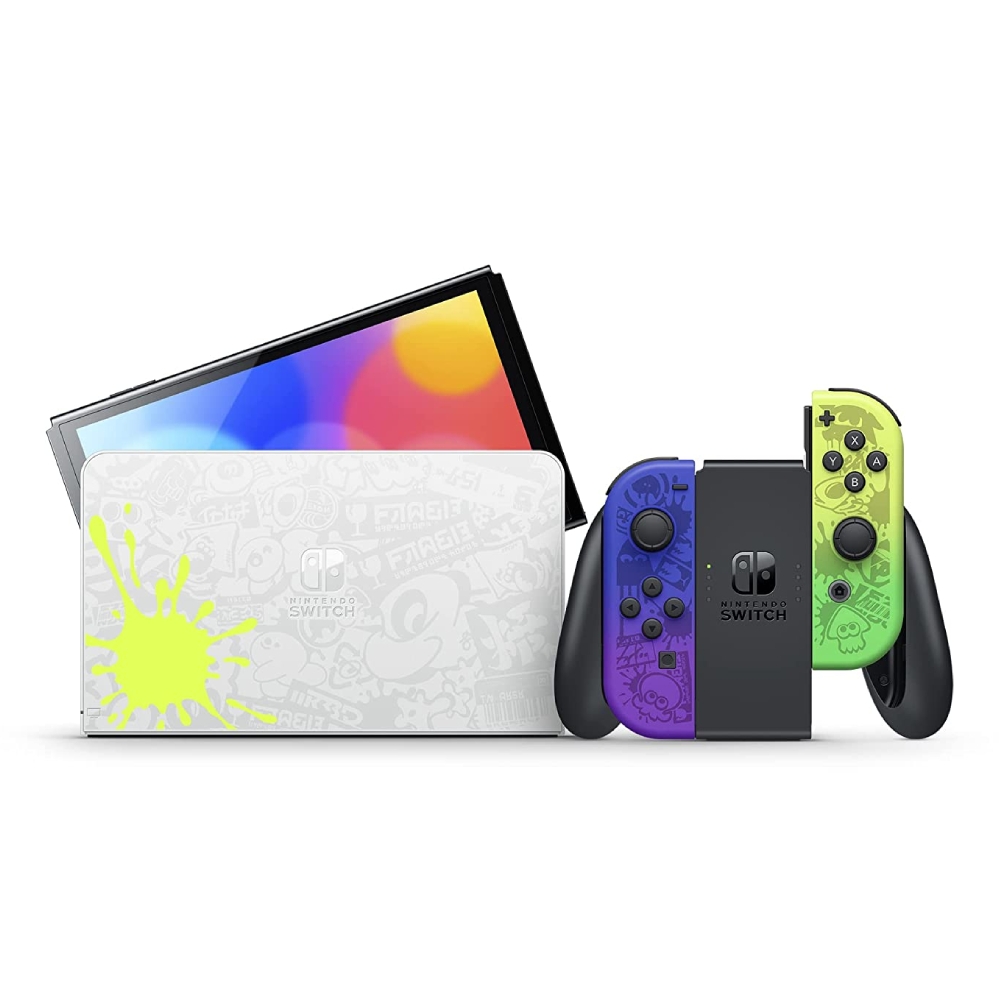 Nintendo switch oled model splatoon 3 special edition price in Saudi