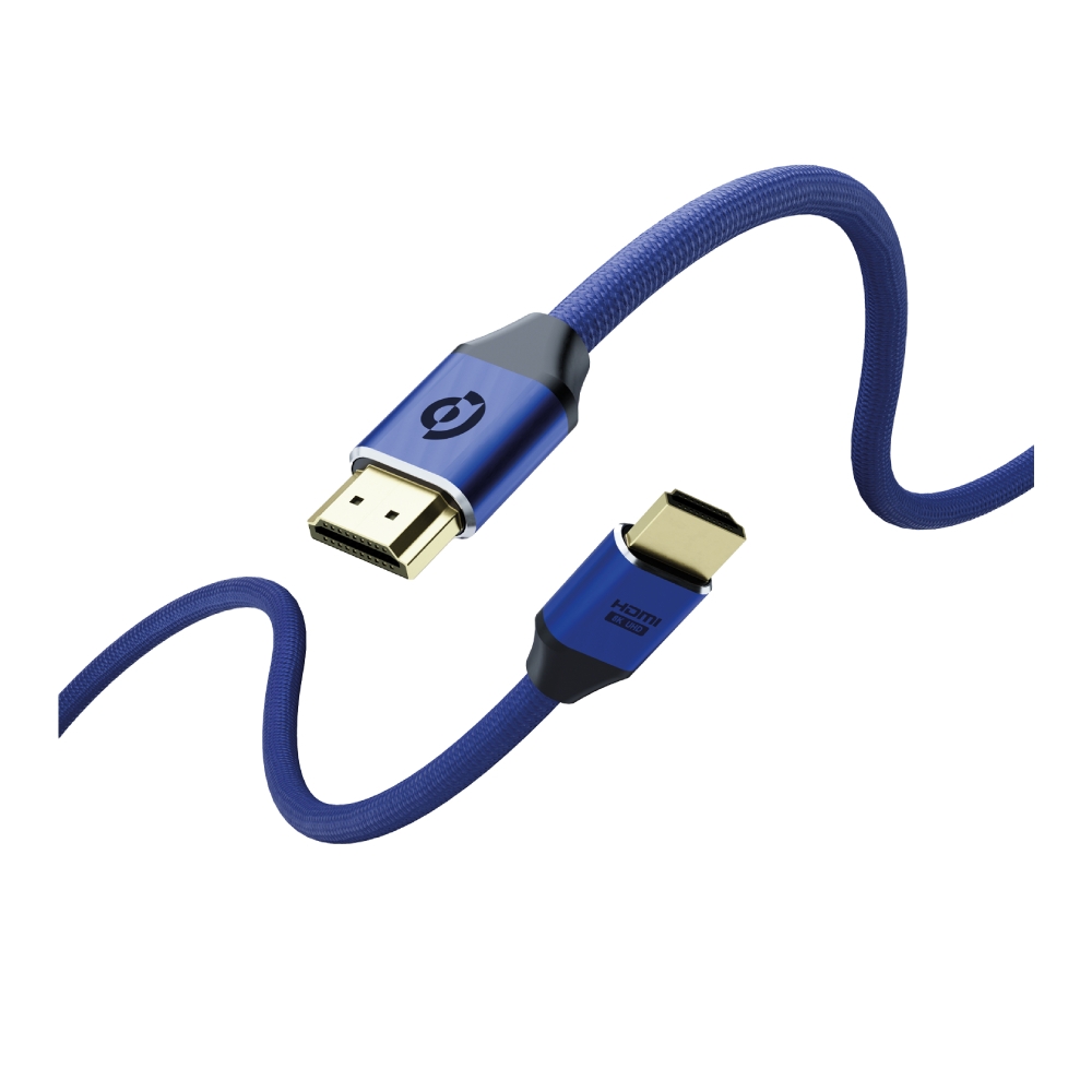 Powerology 8k hdmi to hdmi 3m cable blue price in Kuwait XCite