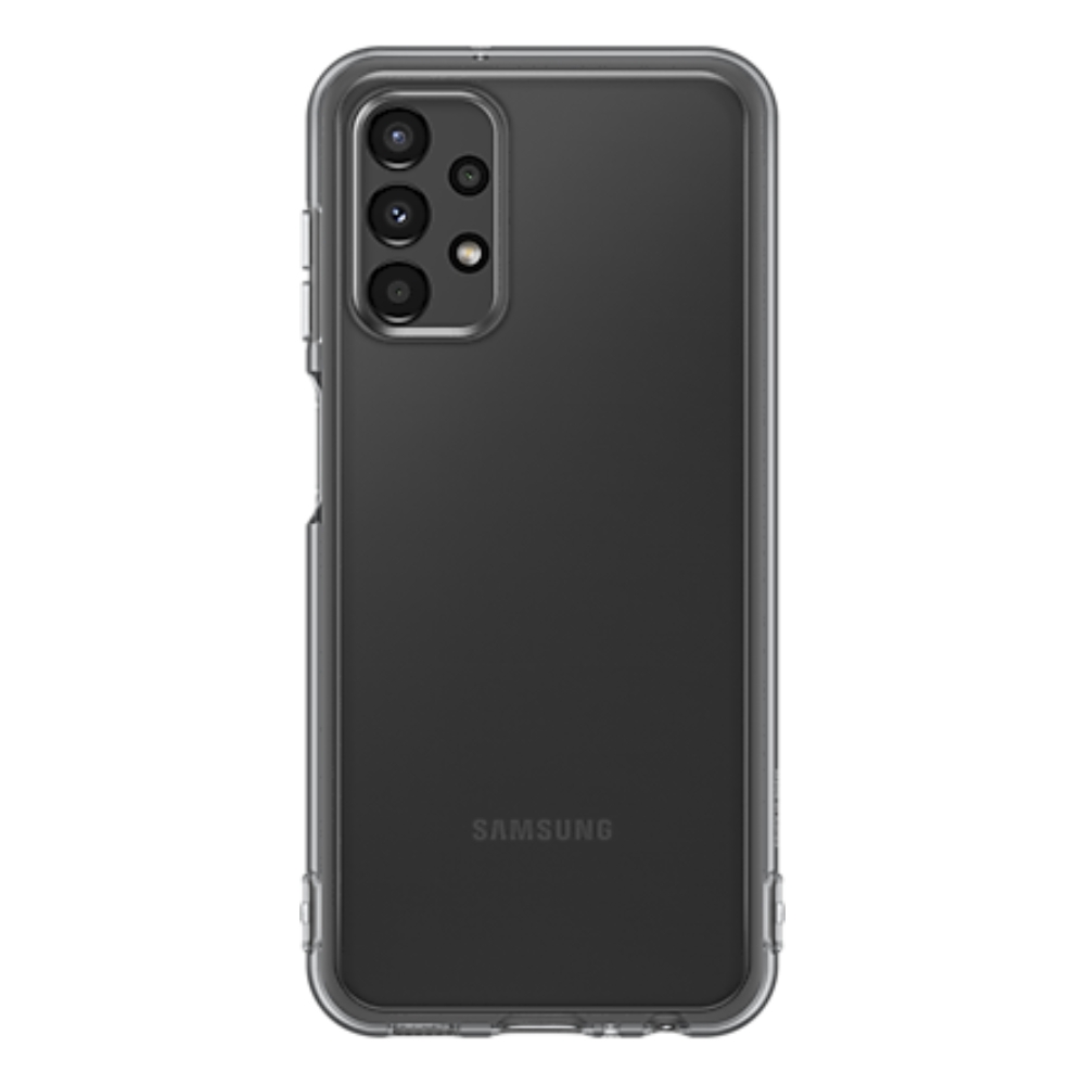 Samsung galaxy a13 soft clear cover black price in Saudi Arabia X