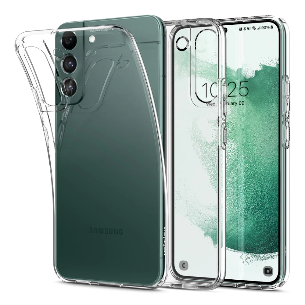 Spigen samsung galaxy s22+ 5g case clear crystal price in Saudi Arabia