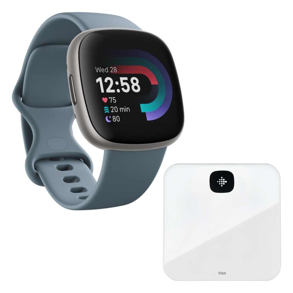 Pre order fitbit versa 4 smart watch waterfall blue aria air