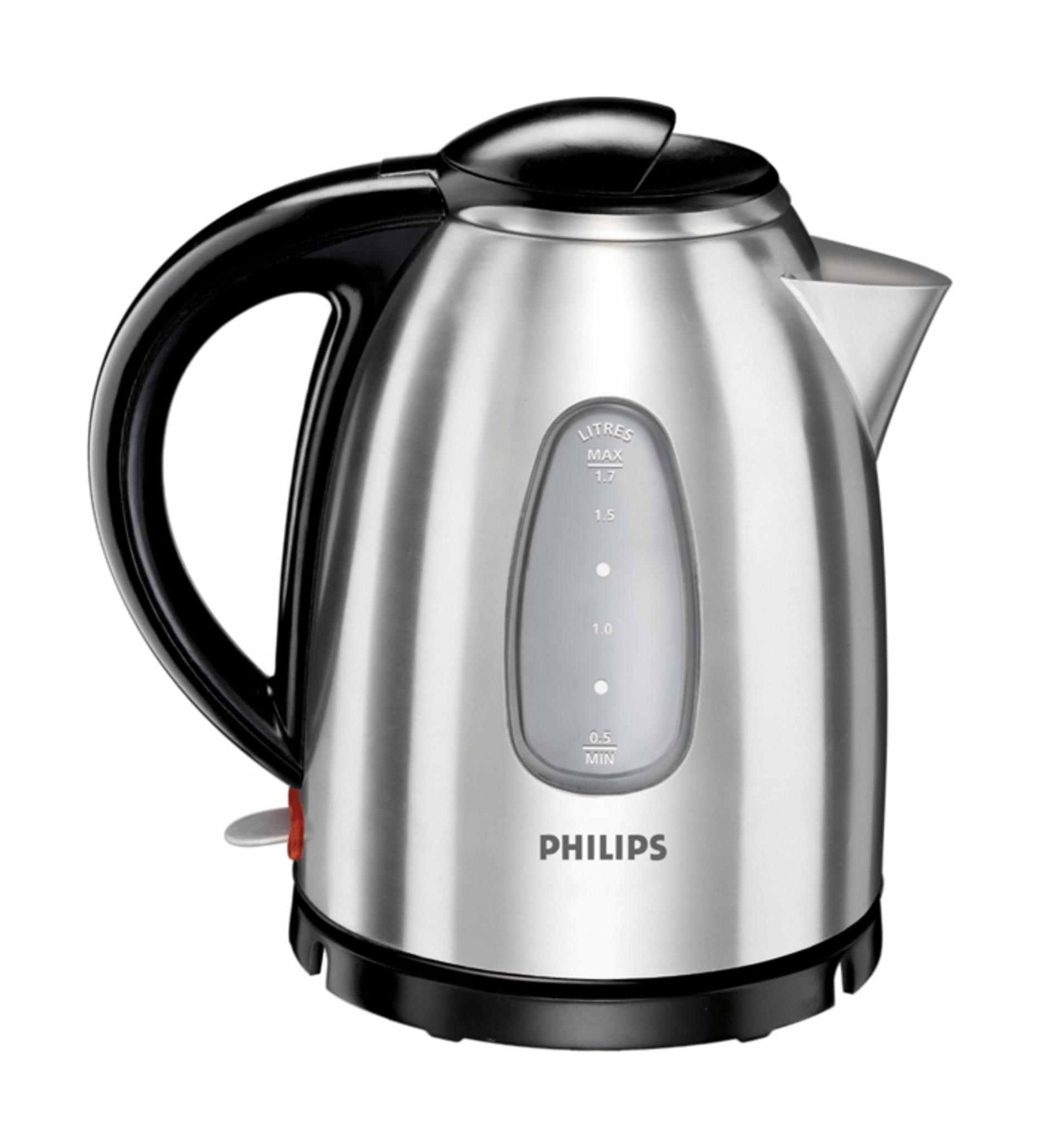 Philips Kettle 2400W 1.7Litres with Water level indicator - HD4665/24 ...
