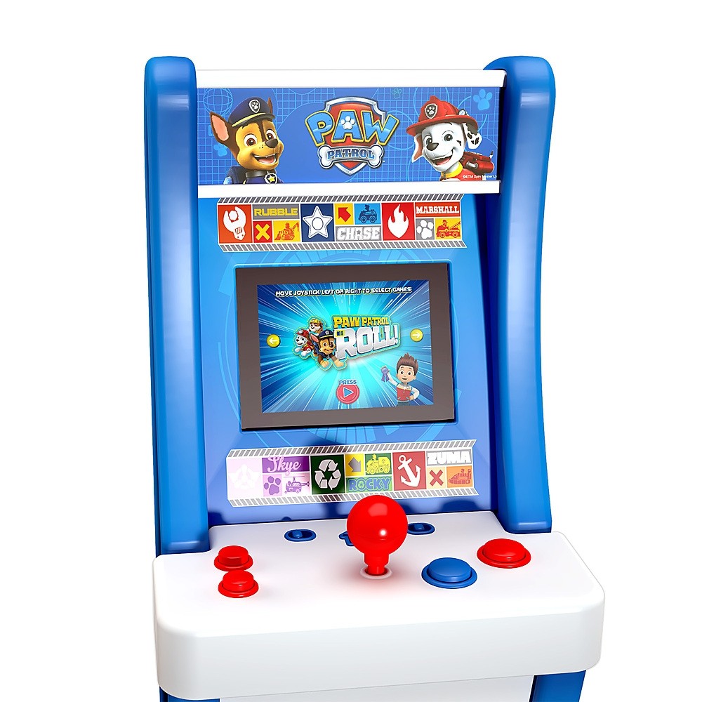 Arcade1Up Paw Patrol Jr Arcade with Stool Xcite Alghanim